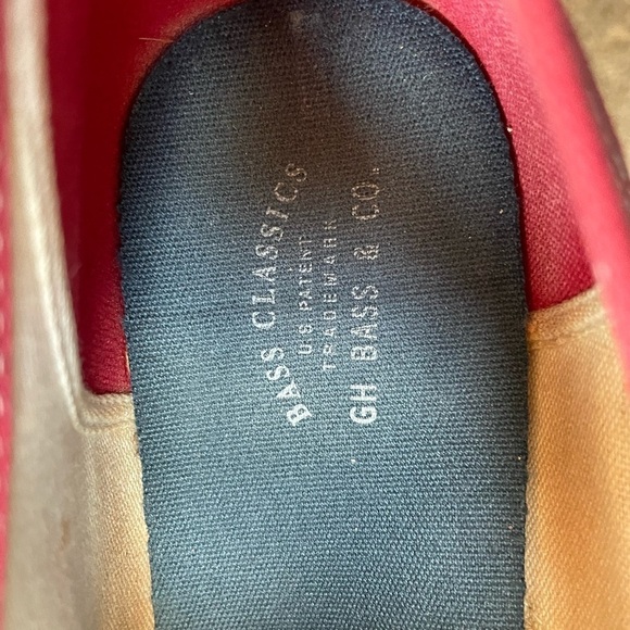 Red Bass Classics by GH Bass and Co. size 11.5M good condition - Picture 6 of 8